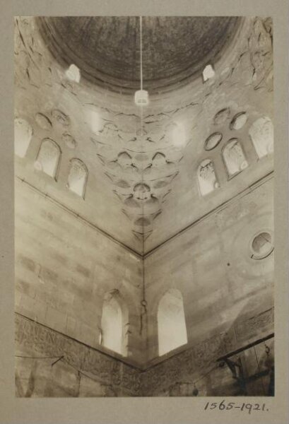 K.A.C. Creswell, Pendentive of dome in the mausoleum of Mamluk Amir Tarabay al-Sharifi, Cairo