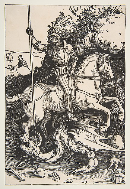 Albrecht Dürer, Saint George Slaying the Dragon