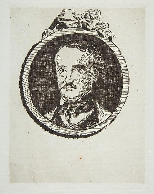 Edouard Manet, Portrait of Edgar Allan Poe