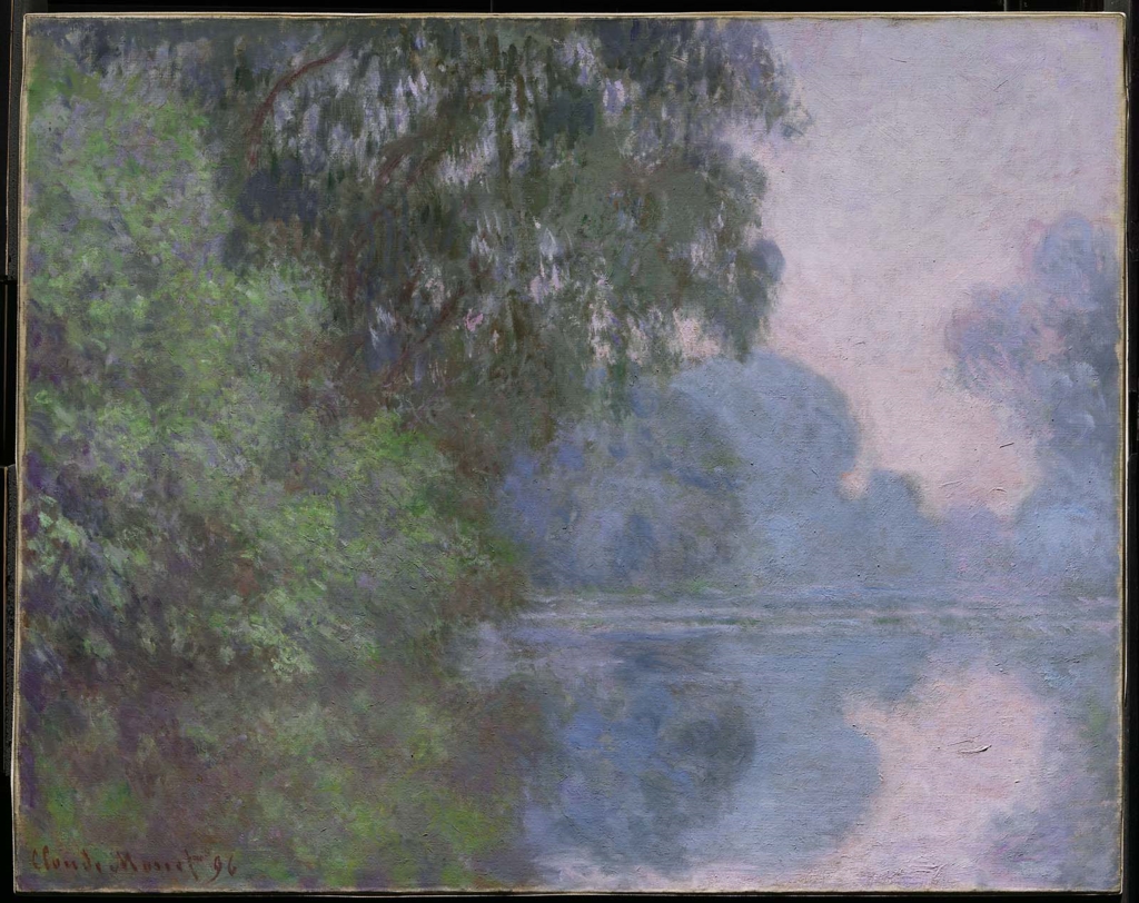 Claude Monet, Morning on the Seine, near Giverny