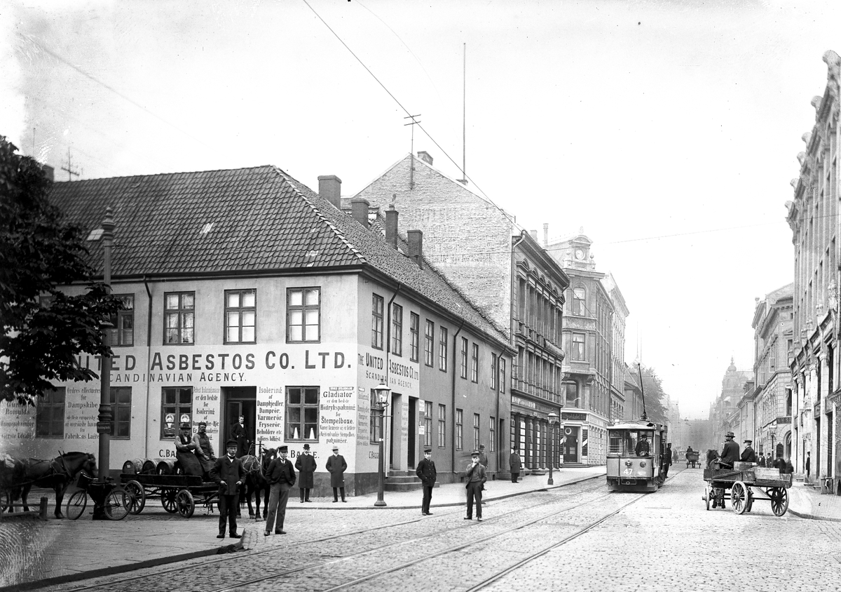 Anders Beer Wilse, Prot: Toldbodgaten fra Strandgaten Oct.1902