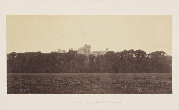 Fenton, Roger, Windsor Castle, from the home park