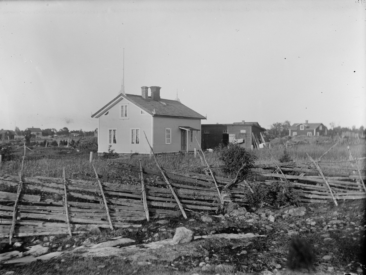 Josef Ärnström, Holmgrens gård, Öregrund, Uppland 1910