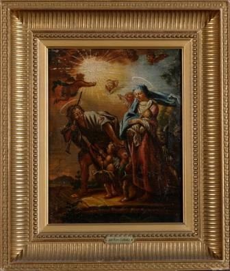 Johann Conrad Seekatz, Heilige Familie auf der Flucht nach Ägypten