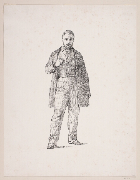 Lorenz Frølich, Selvportræt af L. Frølich