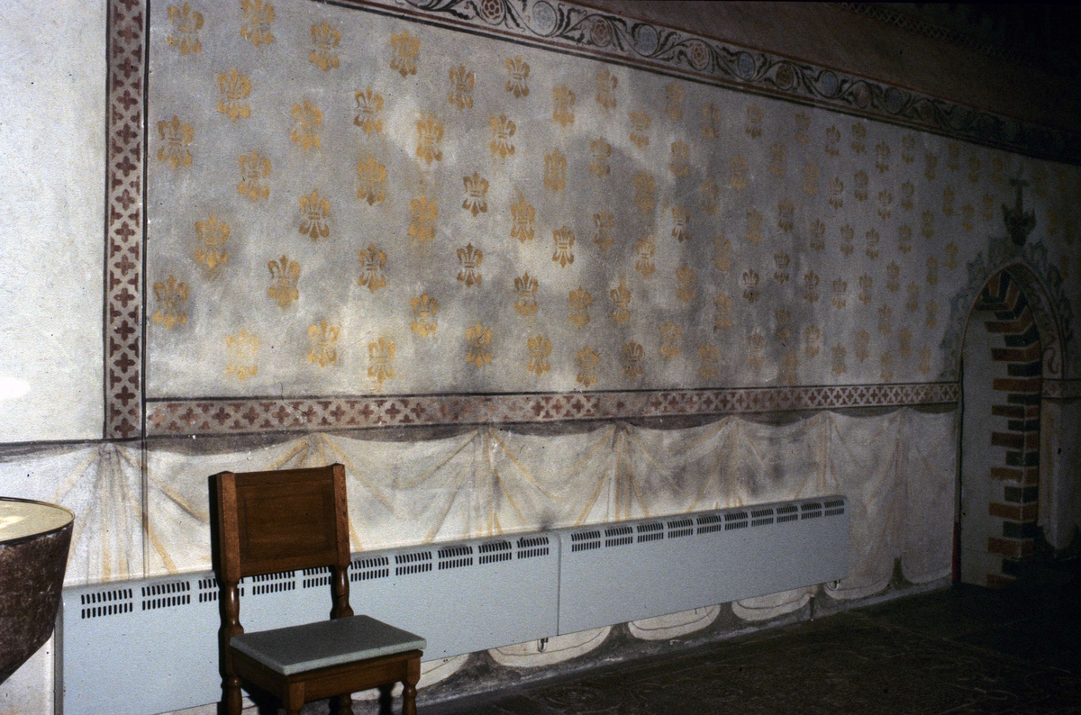 Bengt Backlund, Interior of Funbo Church, Funbo parish, Uppland 1989