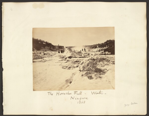 George Barker, The Horseshoe Fall - Winter - Niagara