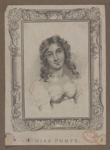 Unknown, Miss Foote