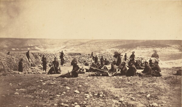 Roger Fenton, The French Redoubt at Inkermann