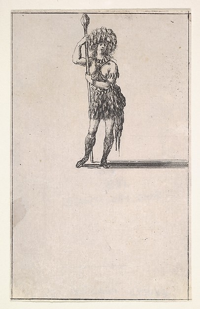 Stefano della Bella, Popaian, from "Game of Geography" (Jeu de la Géographie)