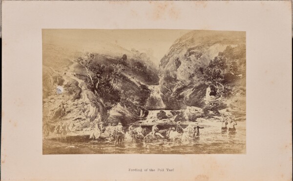 George Washington Wilson, Fording the Poll Tarf