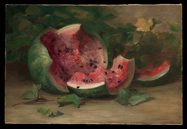 Charles Ethan Porter, Untitled (Cracked Watermelon)