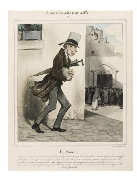 Honorè Daumier, La Fourmi