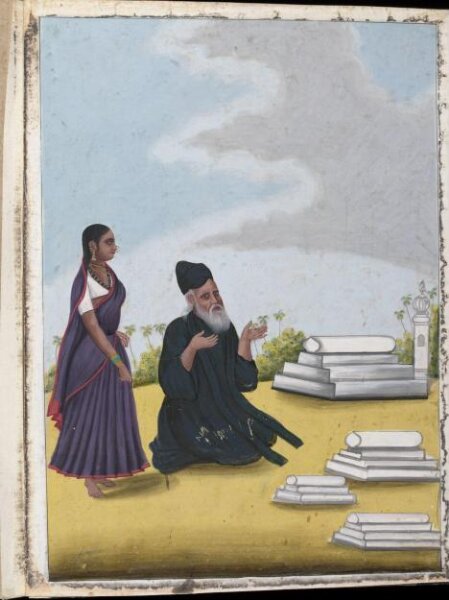 Unknown, A 'kazi' and his wife