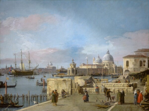 Canaletto, Entrance to the Grand Canal from the Molo, Venice