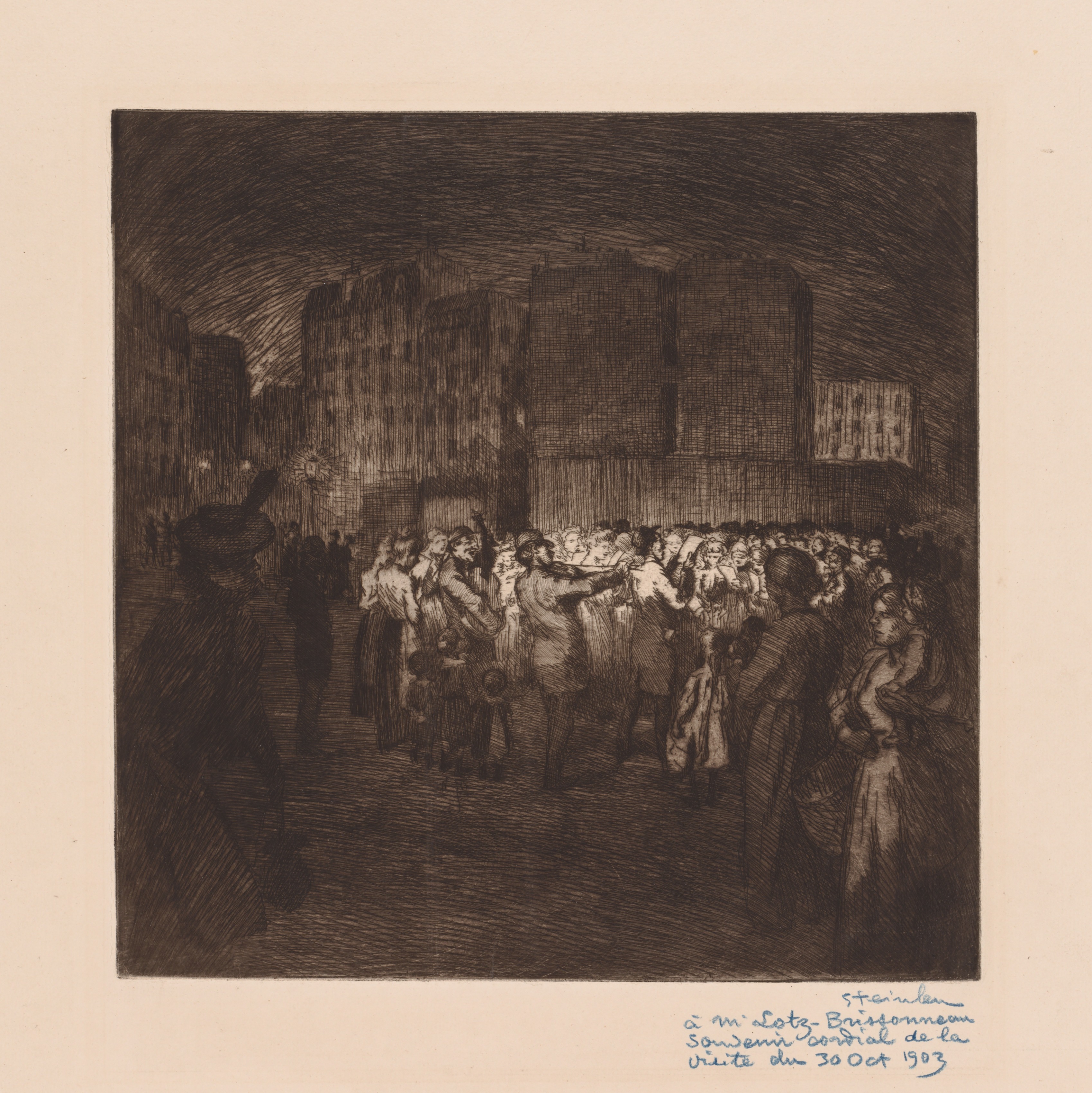 Théophile Alexandre Steinlen, Little Street Singers