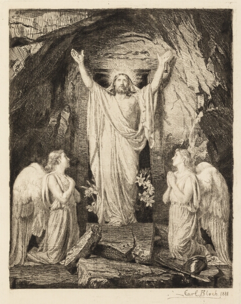 Carl Bloch, Kristi Opstandelse