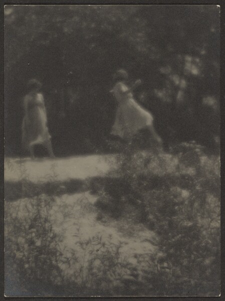 Louis Fleckenstein, [Dancers in Garden]