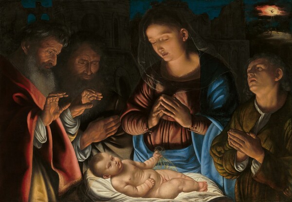 Giovanni Girolamo Savoldo, The Adoration of the Shepherds