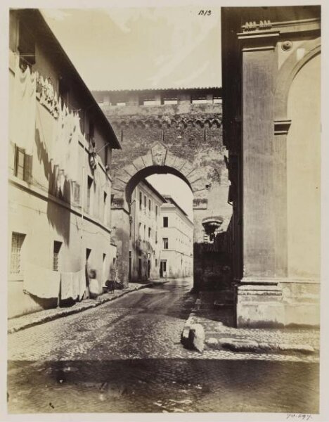 Parker, John Henry, Gates of Rome - Porta Cavalleggieri in the Leonine City