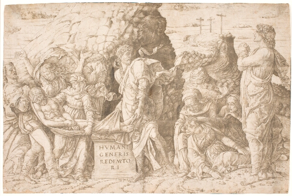 Andrea Mantegna, Gravlæggelsen