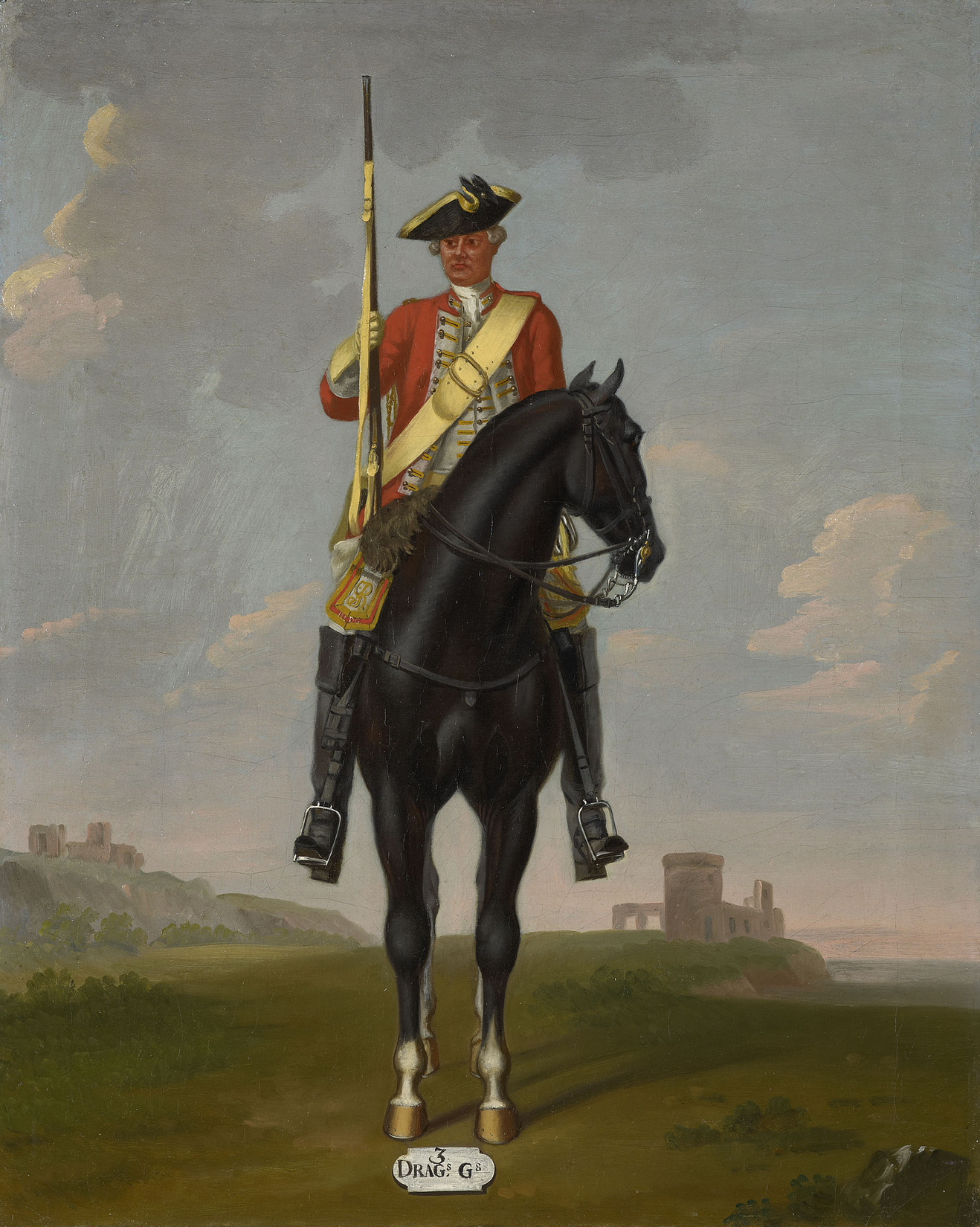 David Morier, Private, 3rd Dragoon Guards, 1751