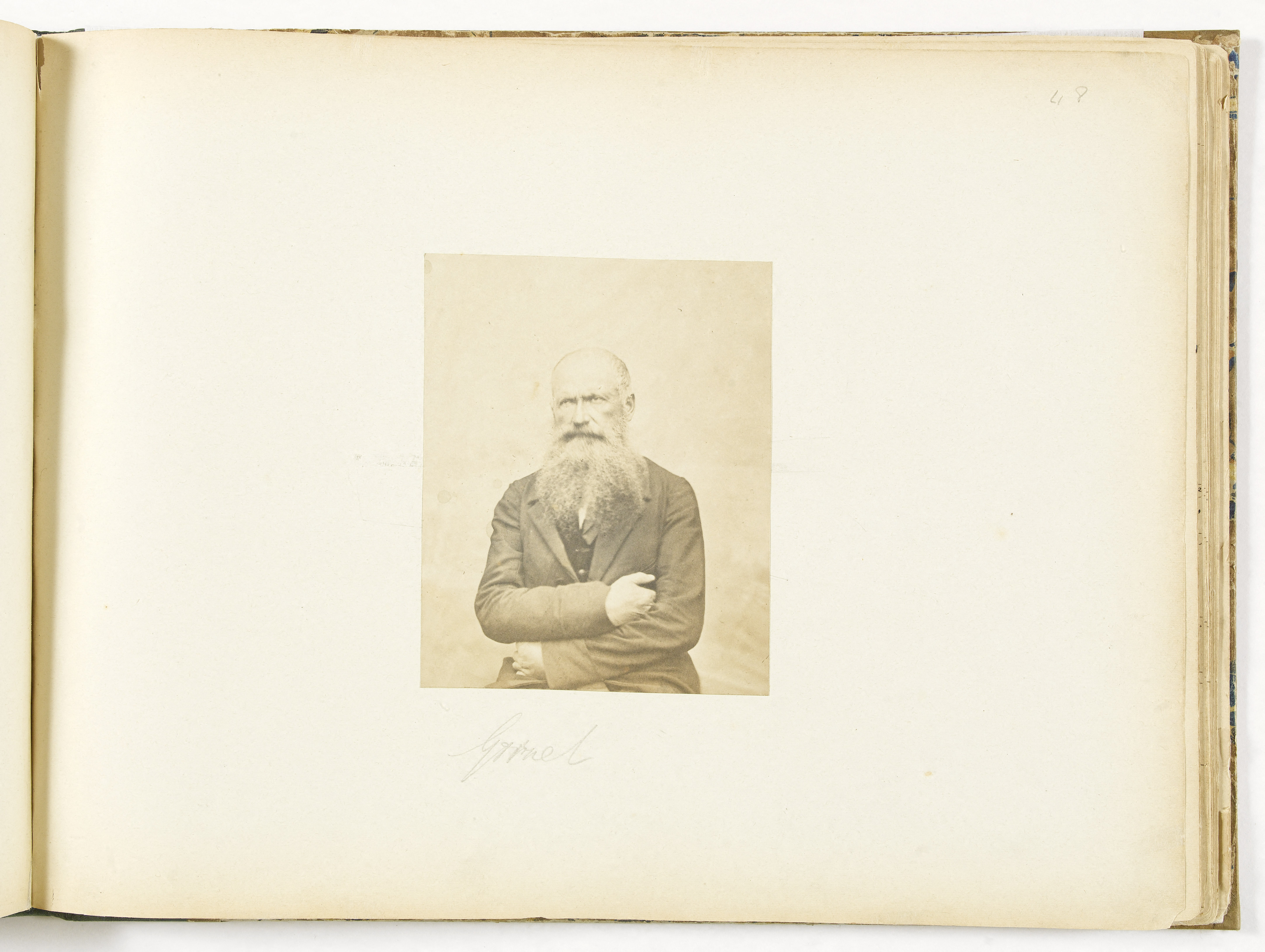 Anonyme, Album Asplet folio 48, le proscrit Dr Gornet