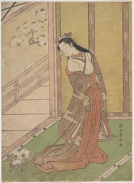 Suzuki Harunobu, Onna San no Miya (the Third Princess)