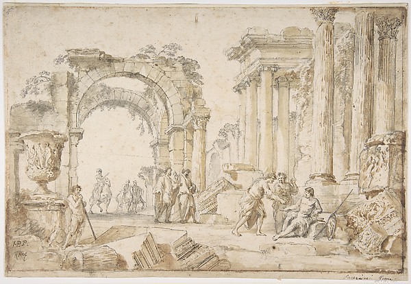 Giovanni Paolo Panini, Figures in Classical Ruins