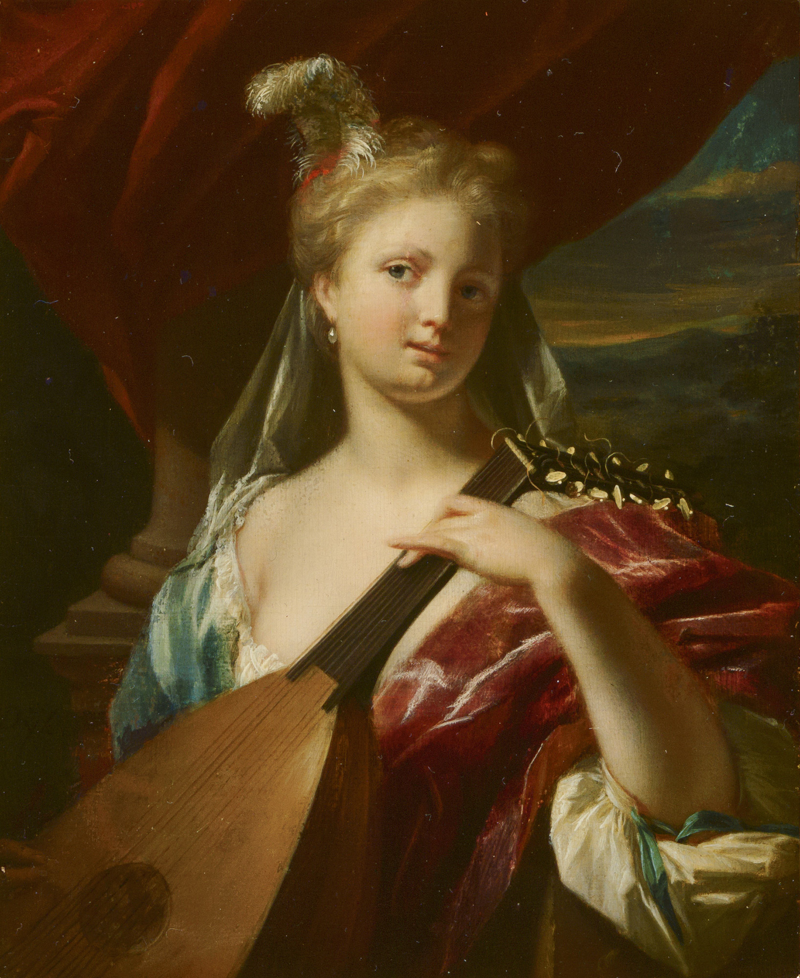 Philip van Dijk, Luitspeelster