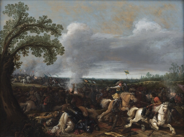 Jan Asselijn, Gustav II Adolf af Sverige i slaget ved Lützen 16. november 1632