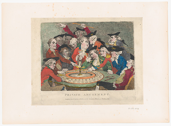 Thomas Rowlandson, Private Amusement