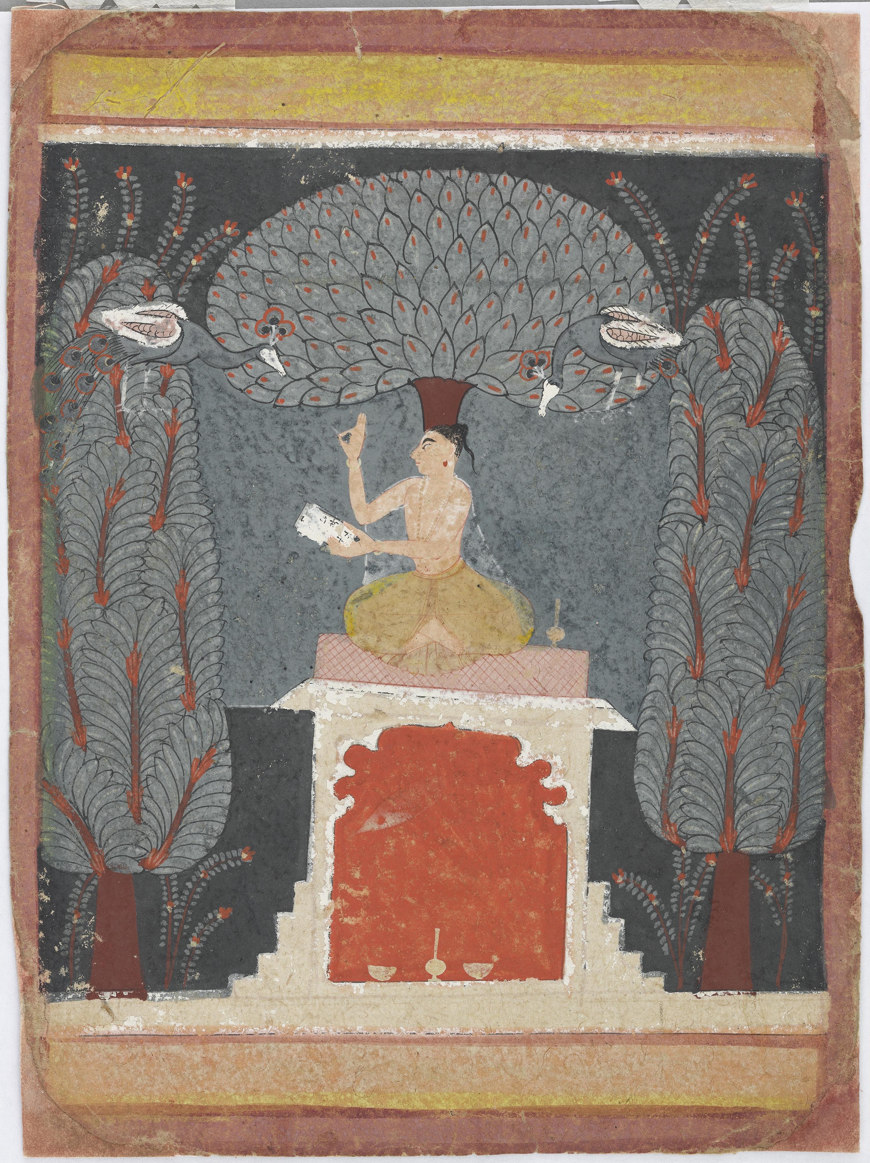 Unknown artist, Bangal ragini from a Ragamala series