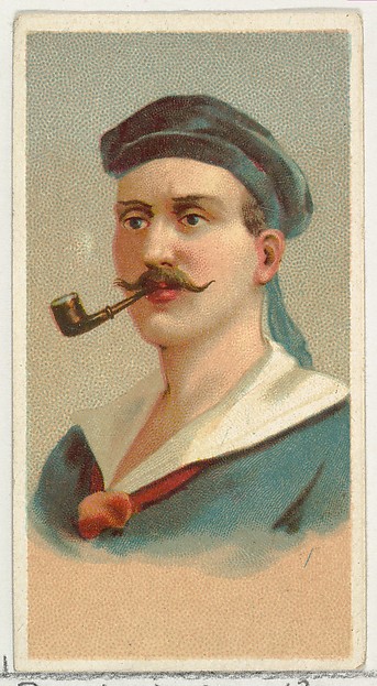 Allen & Ginter, Sailor, printer's sample from World's Smokers series (N33) for Allen & Ginter Cigarettes