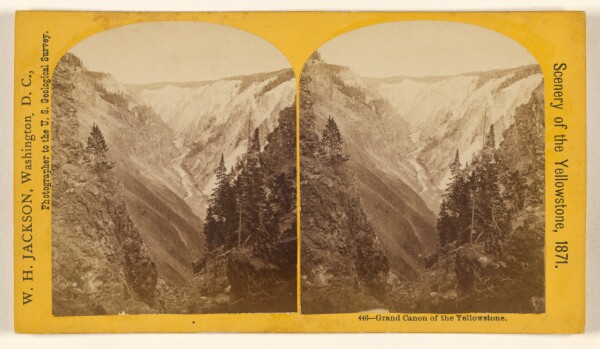 William Henry Jackson, Grand Canon of the Yellowstone.