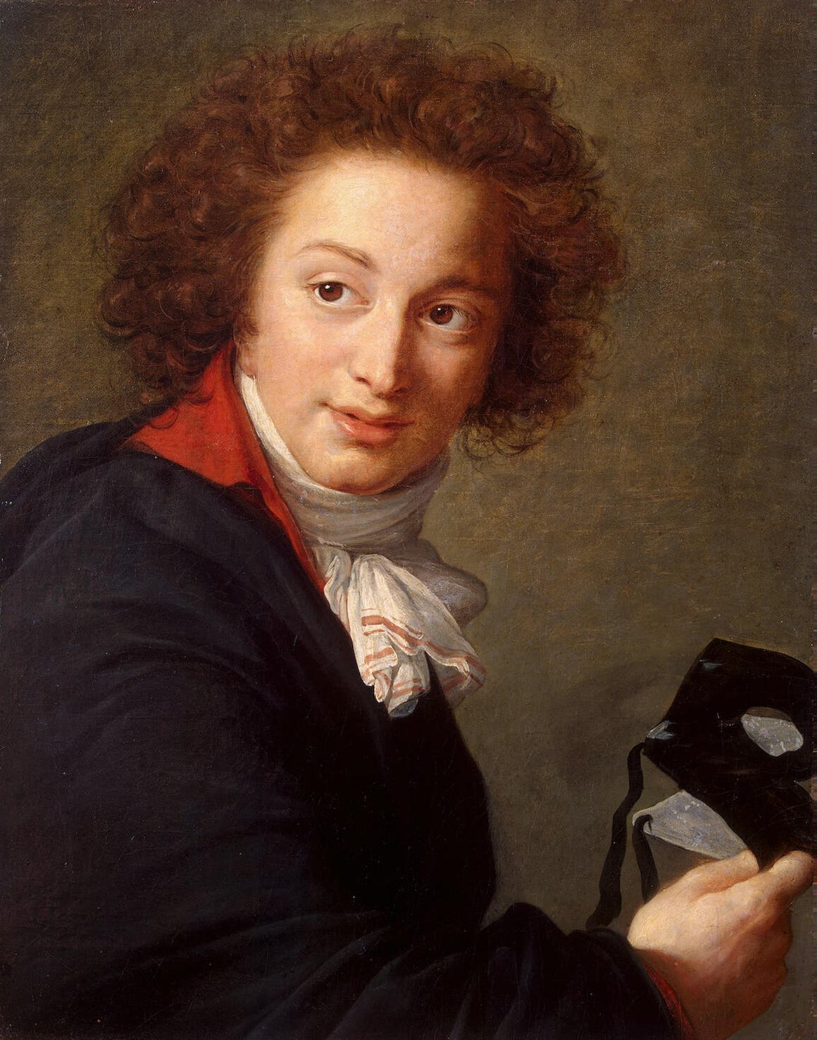 Élisabeth Louise Vigée Le Brun, Portrait of Count Grigory Chernyshev with a Mask in His Hand