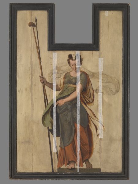 Lambert van Noort, Sibyl with Lance and Sponge