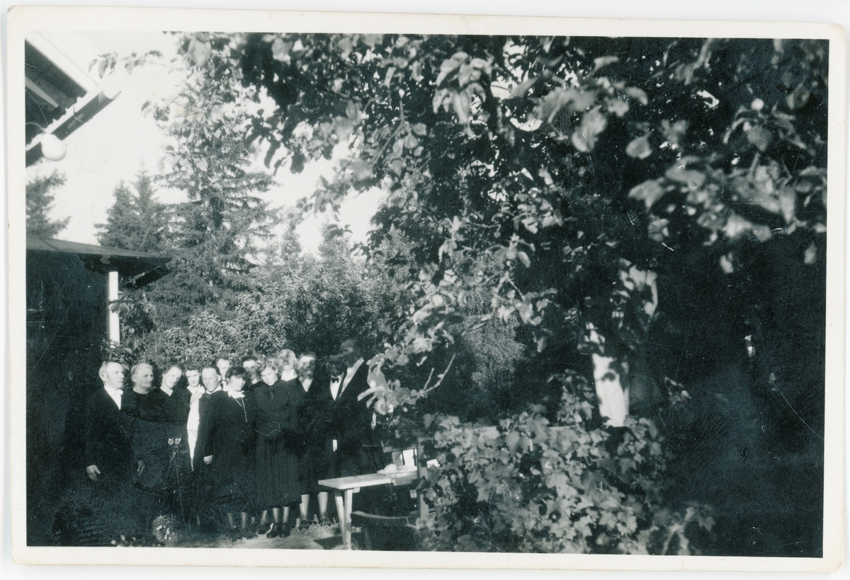 Okänd,, Funeral Day for Hilda, Ekeby village, Uppland 1949