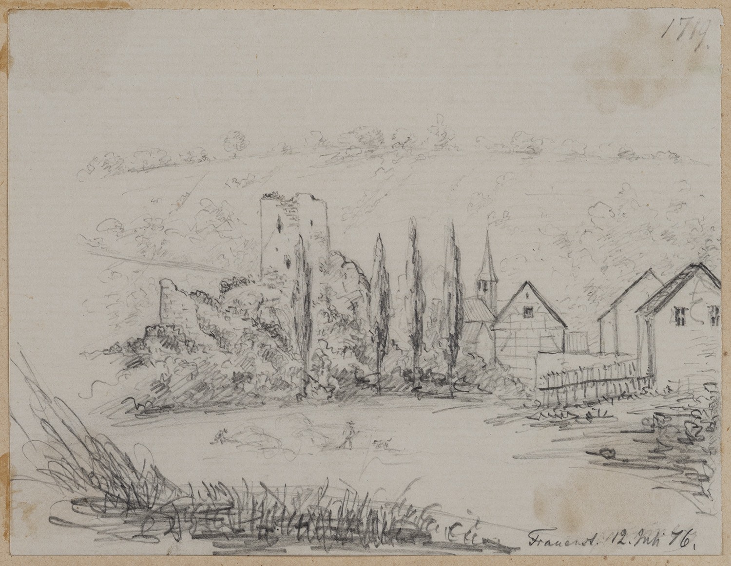Rudolf Lutter, Frauenstein (Hessen): Burgruine