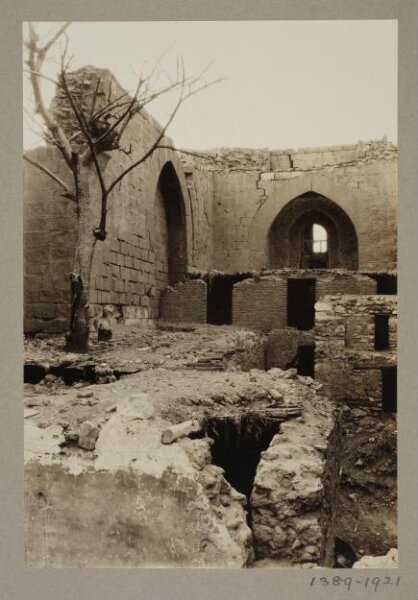 K.A.C. Creswell, North west iwan at the funerary madrasa of the Mamluk Sultan al-Nasir Muhammad ibn Qalawun, Cairo