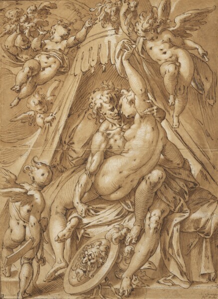 Abraham Bloemaert, Mars and Venus