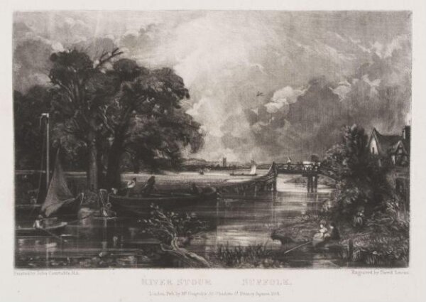 Constable, John RA, RIVER STOUR SUFFOLK