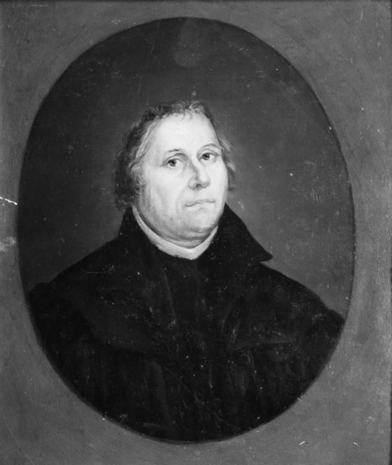 Johann Caspar Lavater, Portræt af Luther