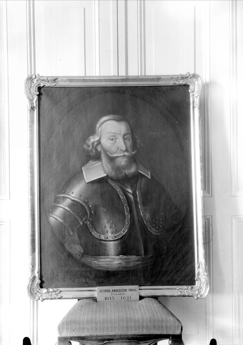 Gunnar Sundgren, Oljemålning - "Jesper Andersson Cruus, Öfwerste, 1613 - 1621"