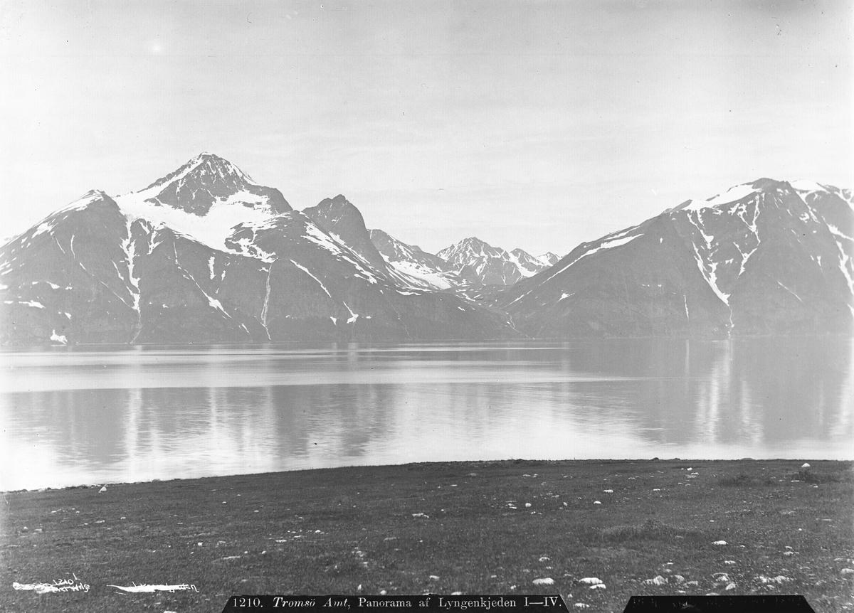 Axel Lindahl, Prot: Panorama af Lyngenkjeden I-IV