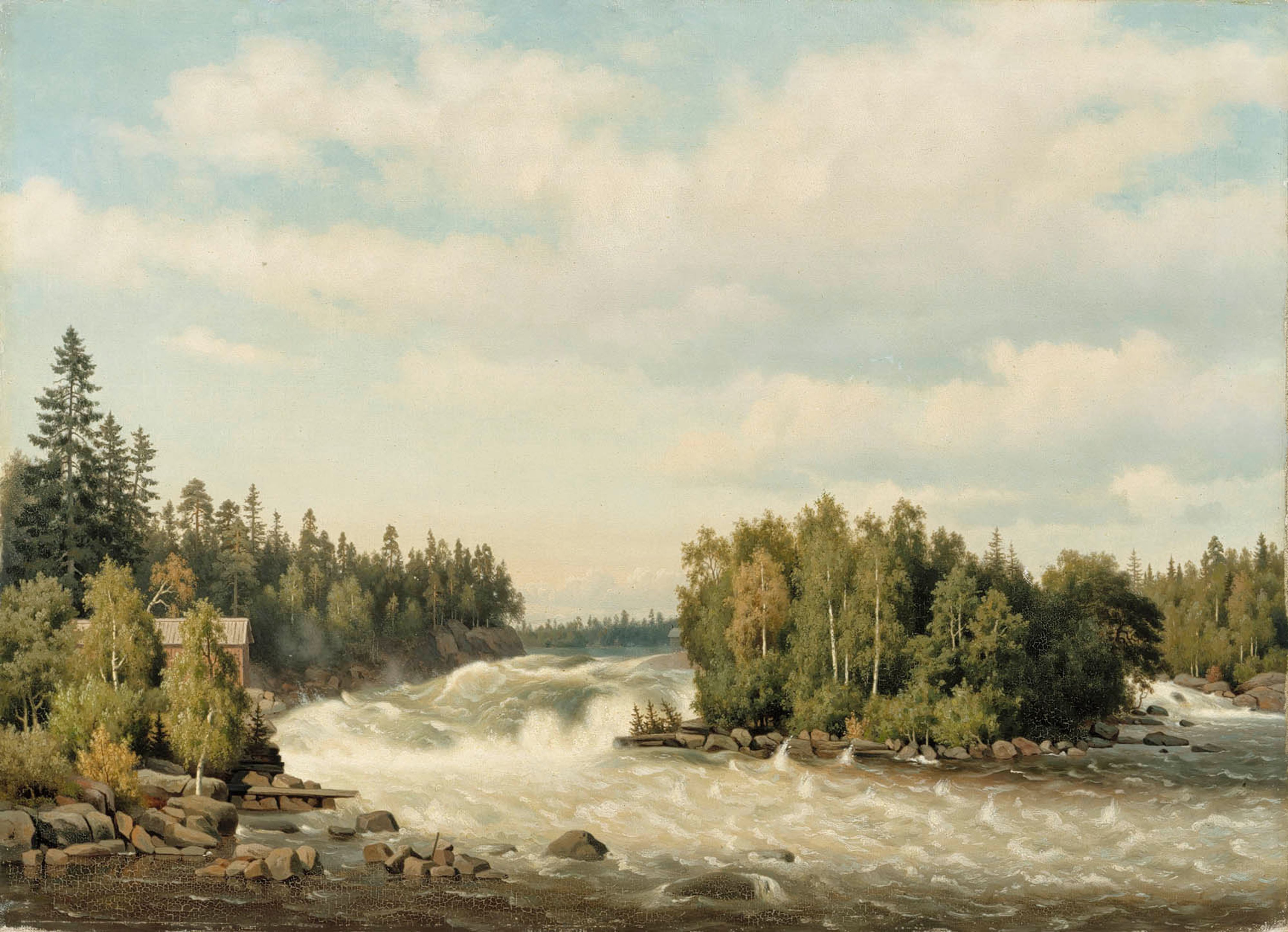 Ferdinand von Wright, Anjalankoski Rapids