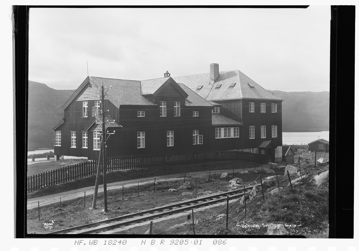 Anders Beer Wilse, Konv: Ustedalen sanatorium nordfacade