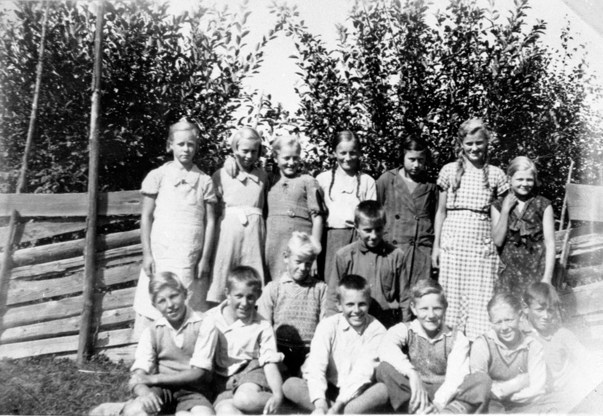 Anno Domkirkeodden, Femte og sjette klasse elever ved Fredheim skole, Ringsaker. Se reg. skjema for navn.