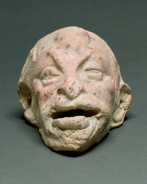 Unknown, Miniature Theatrical Mask of an Old Man