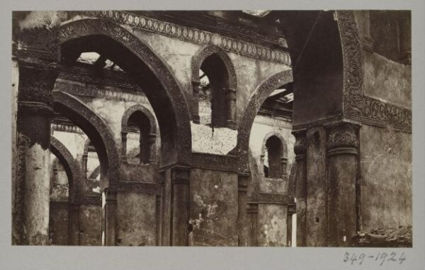 Unknown, The arcades of the mosque of Ahmad ibn Tulun, Cairo